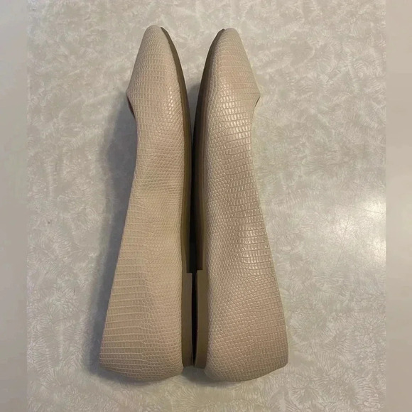 Mix No. 6 Danzey Ballet Flats Bone Tan Snakeskin Size 7.5 - Picture 5 of 7